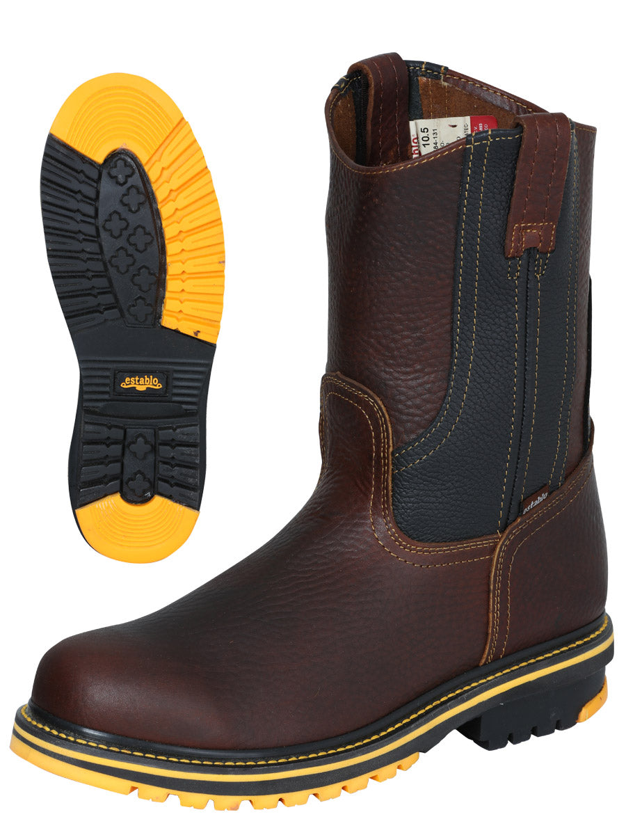 Establo Men’s Work Boot - Bull Fight Leather

 - Shedron 41538