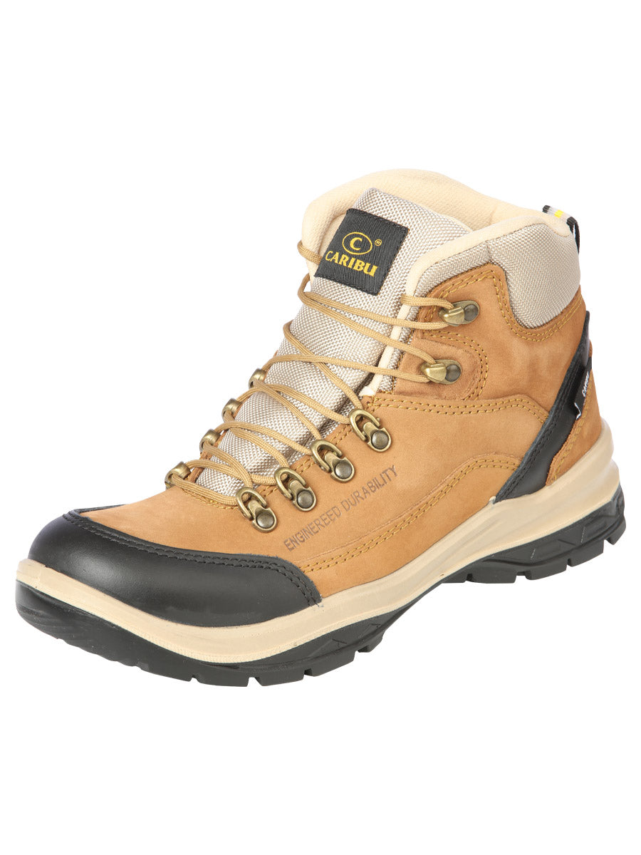 Work Shoe Caribu - Nobuck Light Brown 44364