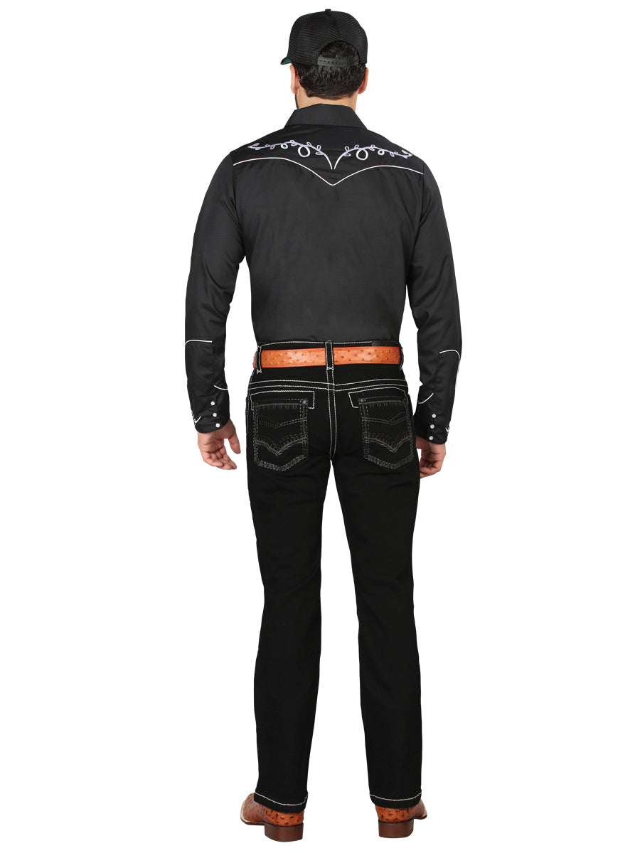 Centenario Bootcut Denim Jeans - Black 44966