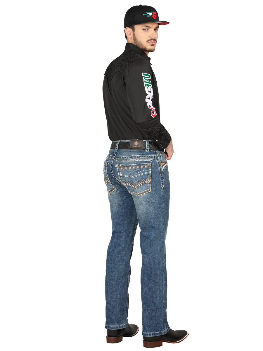 Centenario Bootcut Denim Jeans - Dark Blue 44967