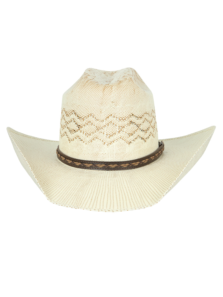 Men’s El General 20X Bangora Western Hat Ringers Crown -  Ivory/Tan 45883