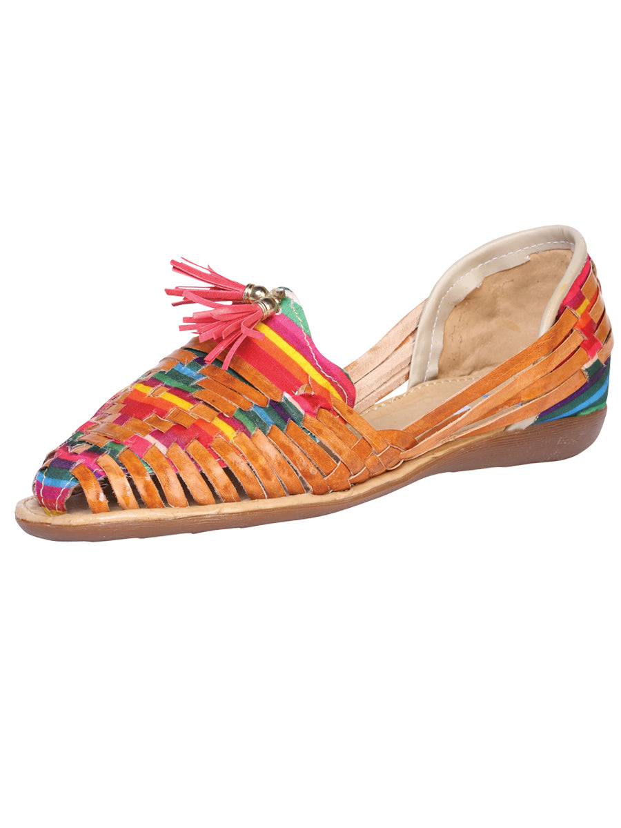 Mexican Artisanal Sandals Leather Tang 601947