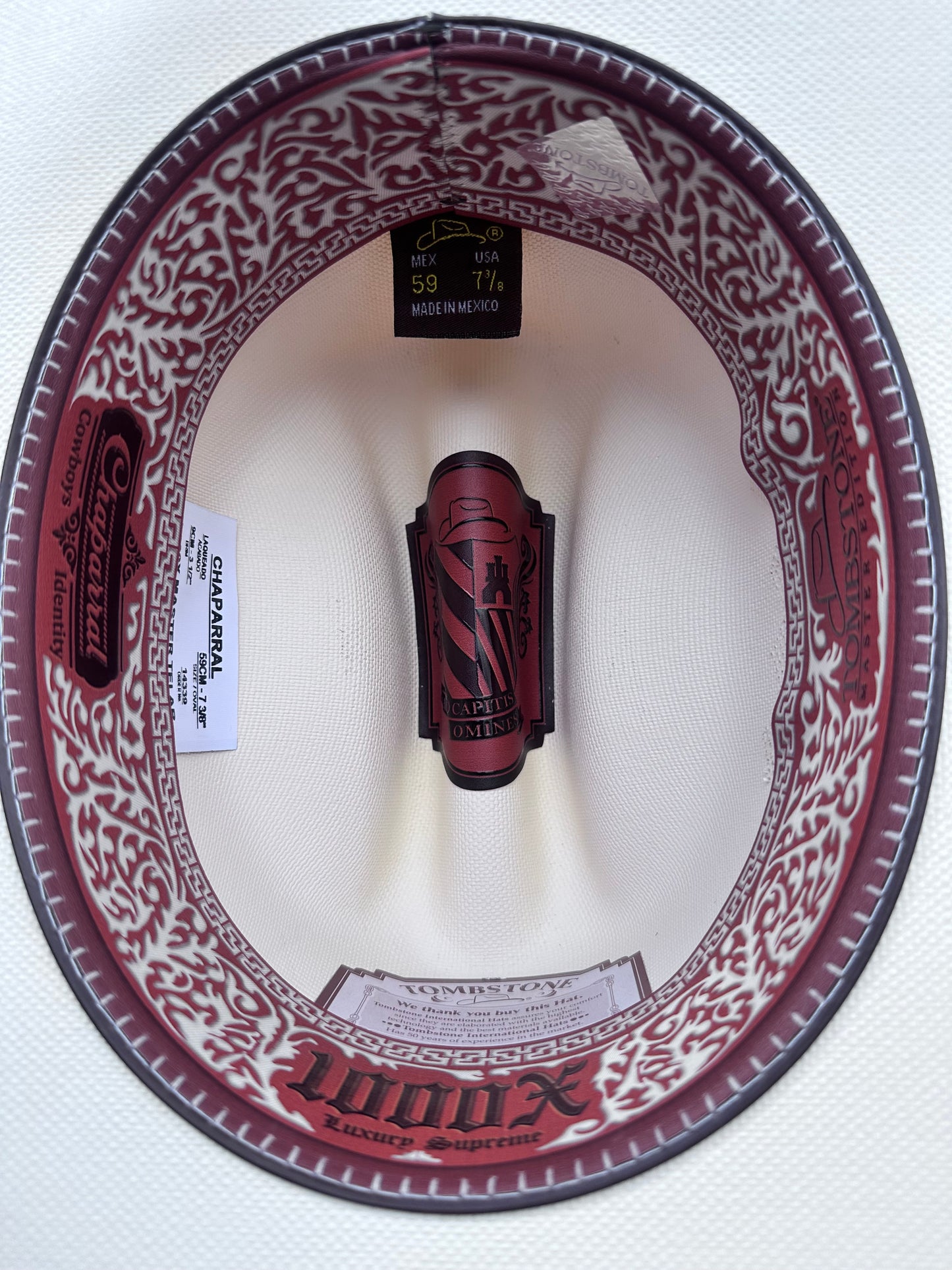 Sombrero Chaparral 1000x master telar