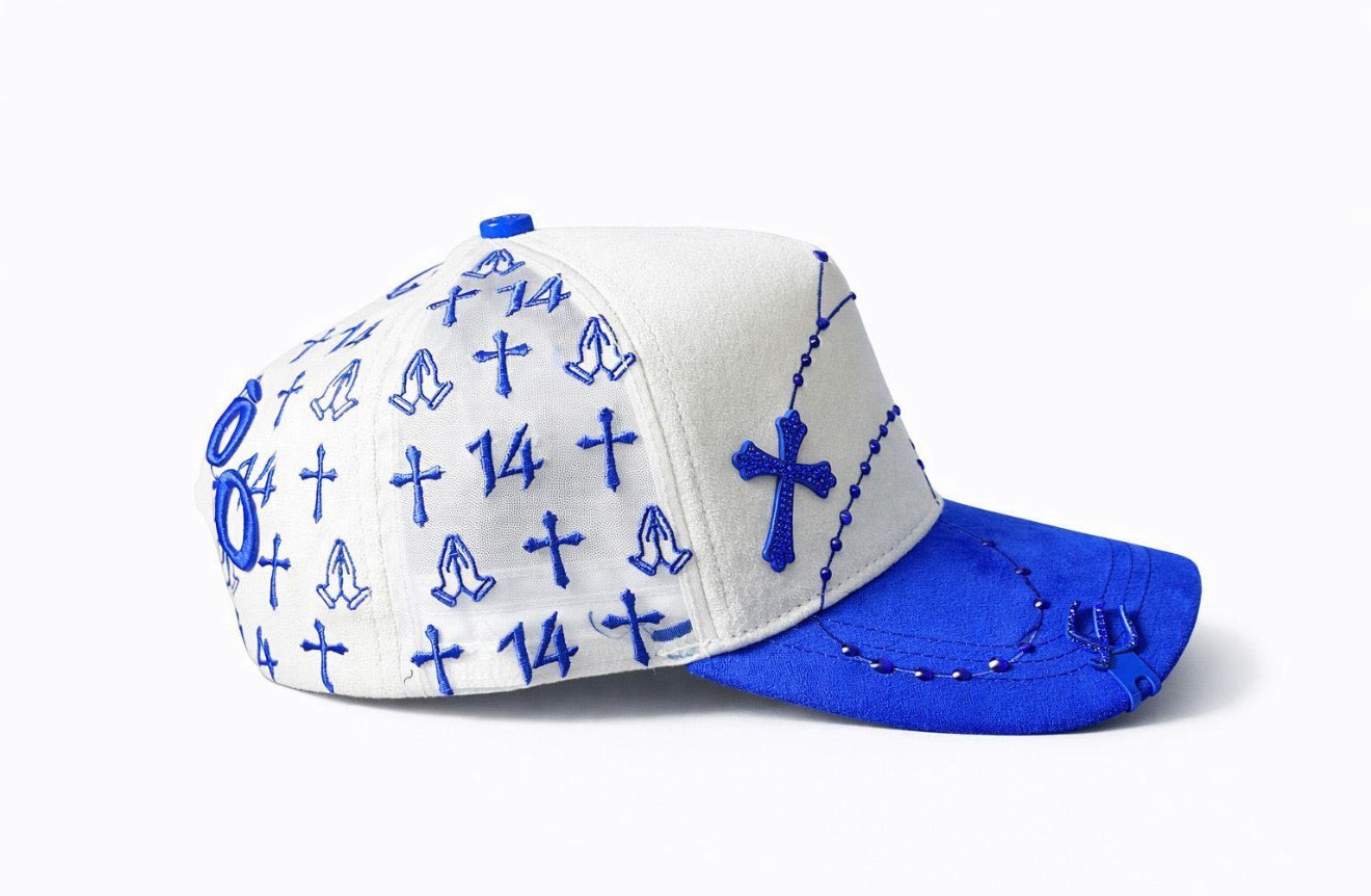 Éxodo 14:14 Hat Azul/Blanca