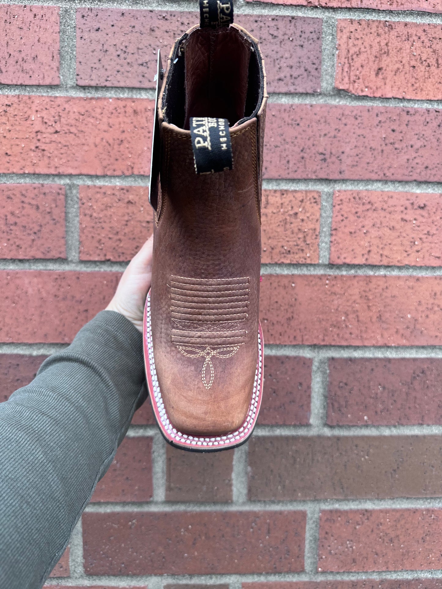 Botines de rodeo cafe