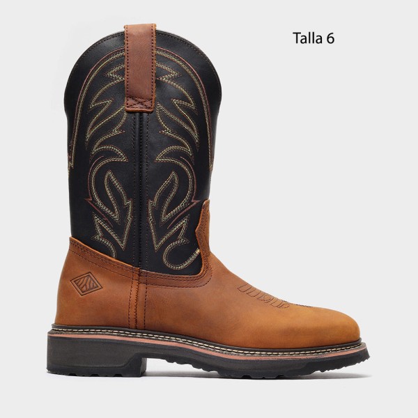 RANCHER GRIT 12 SQUARE TOE WELLINGTON (CASCO DE ACERO) Talla 6